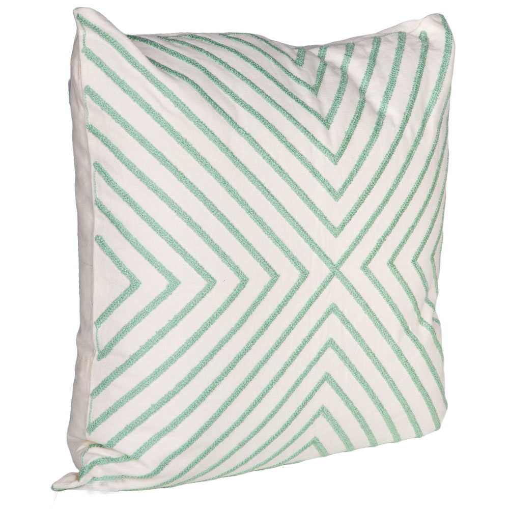 Domus: Embroidered Cushion: 1pc; (45x45)cm