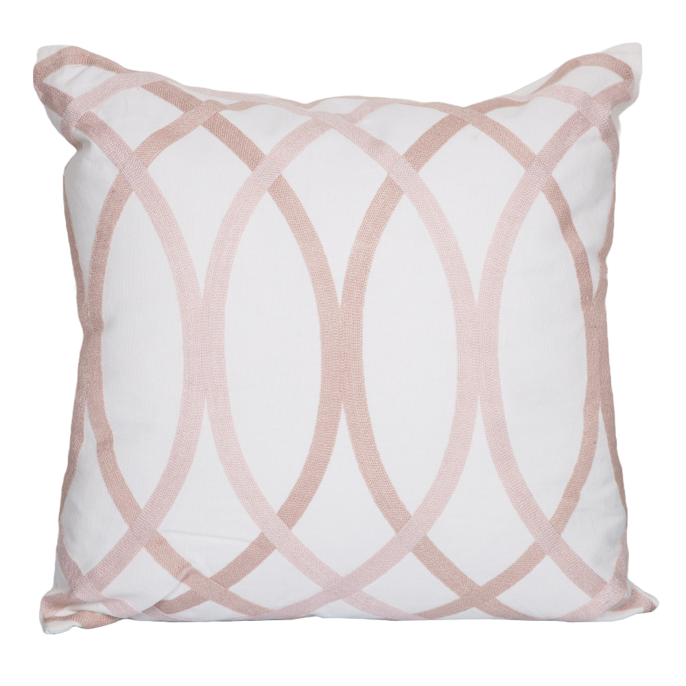 Domus: Embroidered Cushion 1Pc; (45×45)cm 1