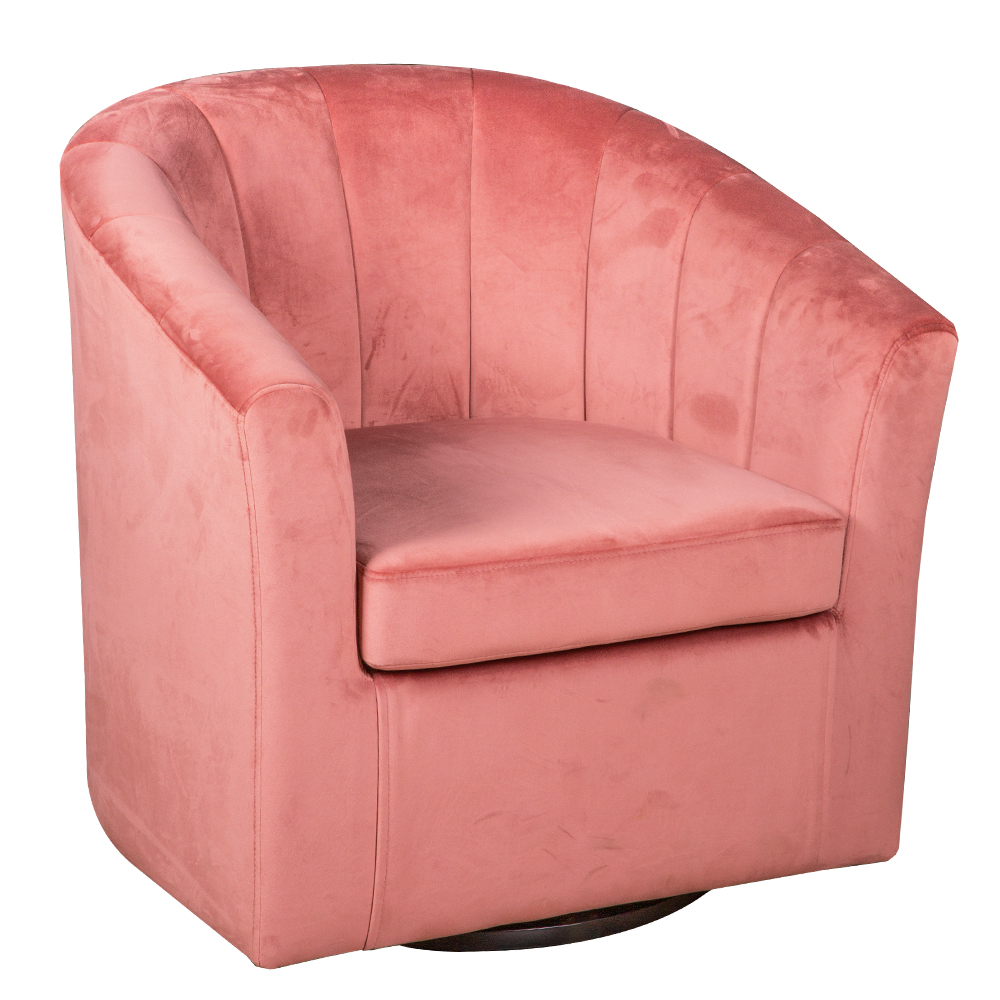 Leisure Arm Chair; (76x76x71)cm, Pink