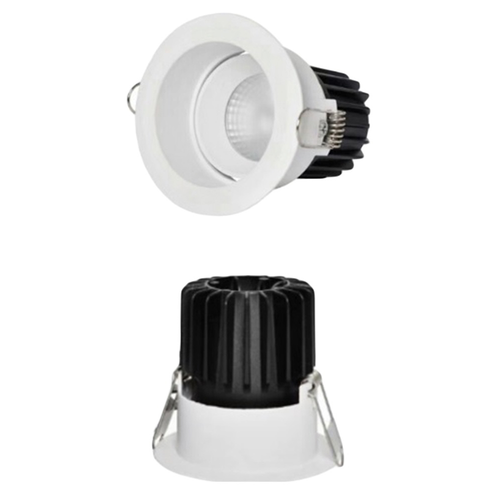 Certaflux LED Spot Light Fitting- 104mm; 8W, Beam Angle 38° 3000K 640LM 1