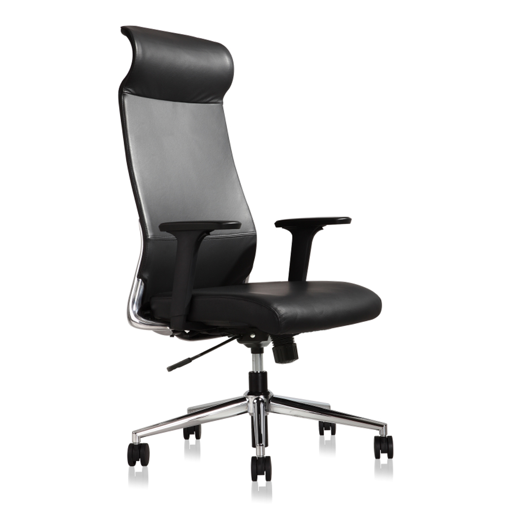 Executive Leather Office Chair; (65×58.5×120