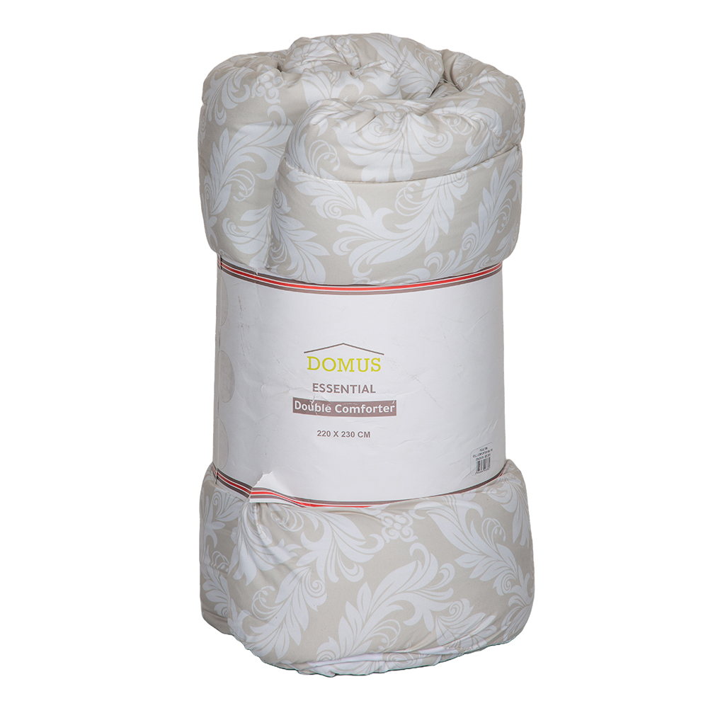 DOMUS: MicroFiber Roll Comforter 1Pc, Bubble; (220×240)cm 1