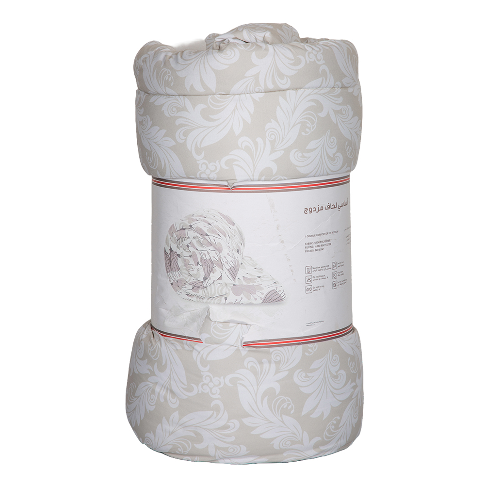 DOMUS: MicroFiber Roll Comforter 1Pc, Bubble; (220x240)cm