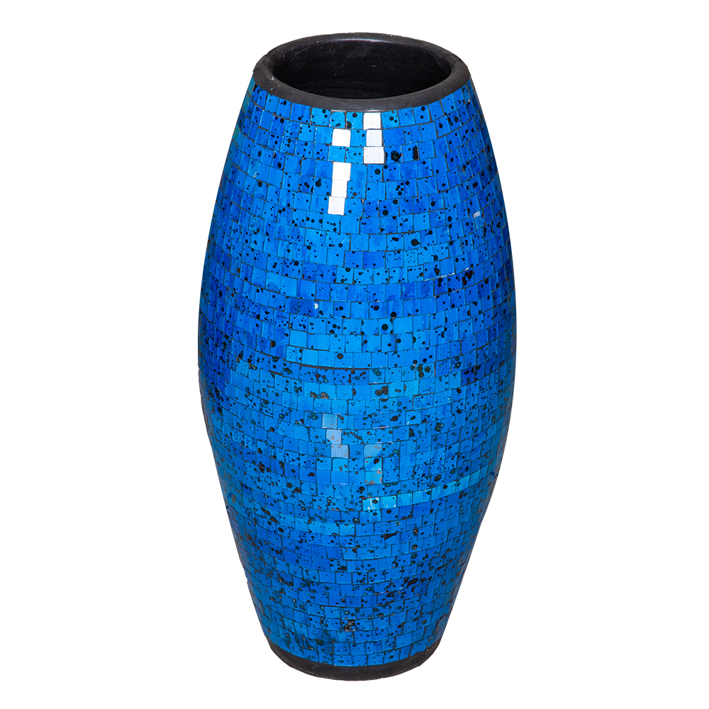 Decorative Vase; (33×60)cm, Blue 1