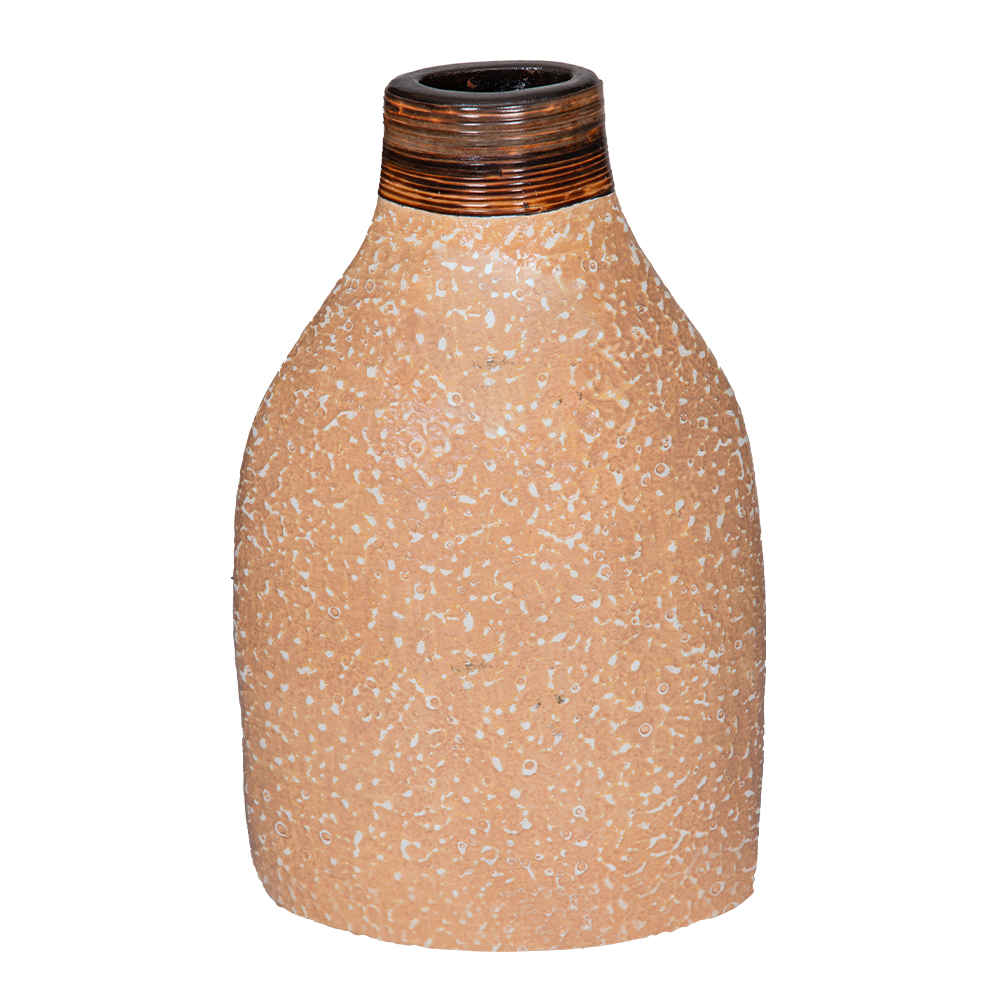 Decorative Pispot Vase, Orange 1