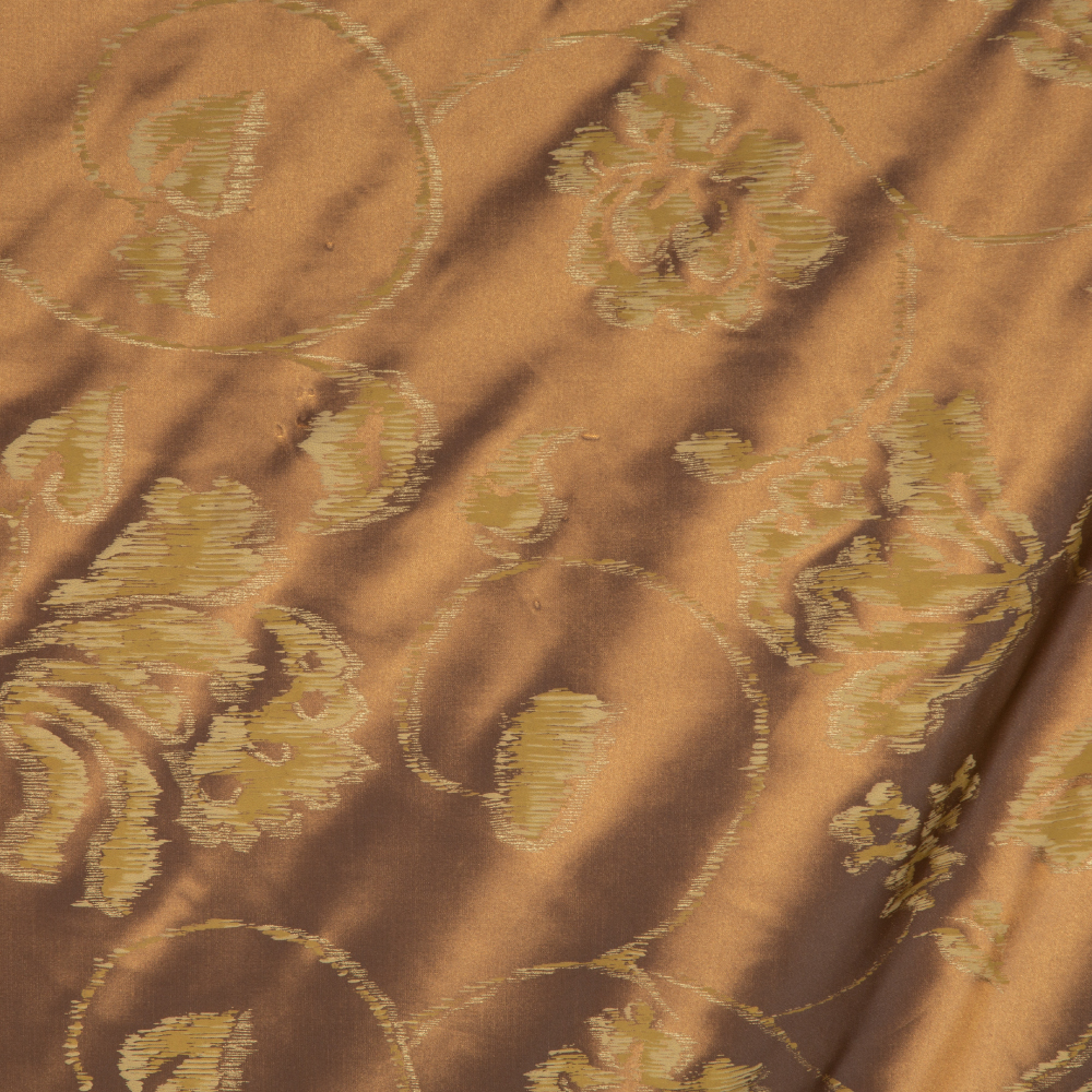 247-2399/98: Furnishing Fabric Floral Pattern; 280cm, Brown 1