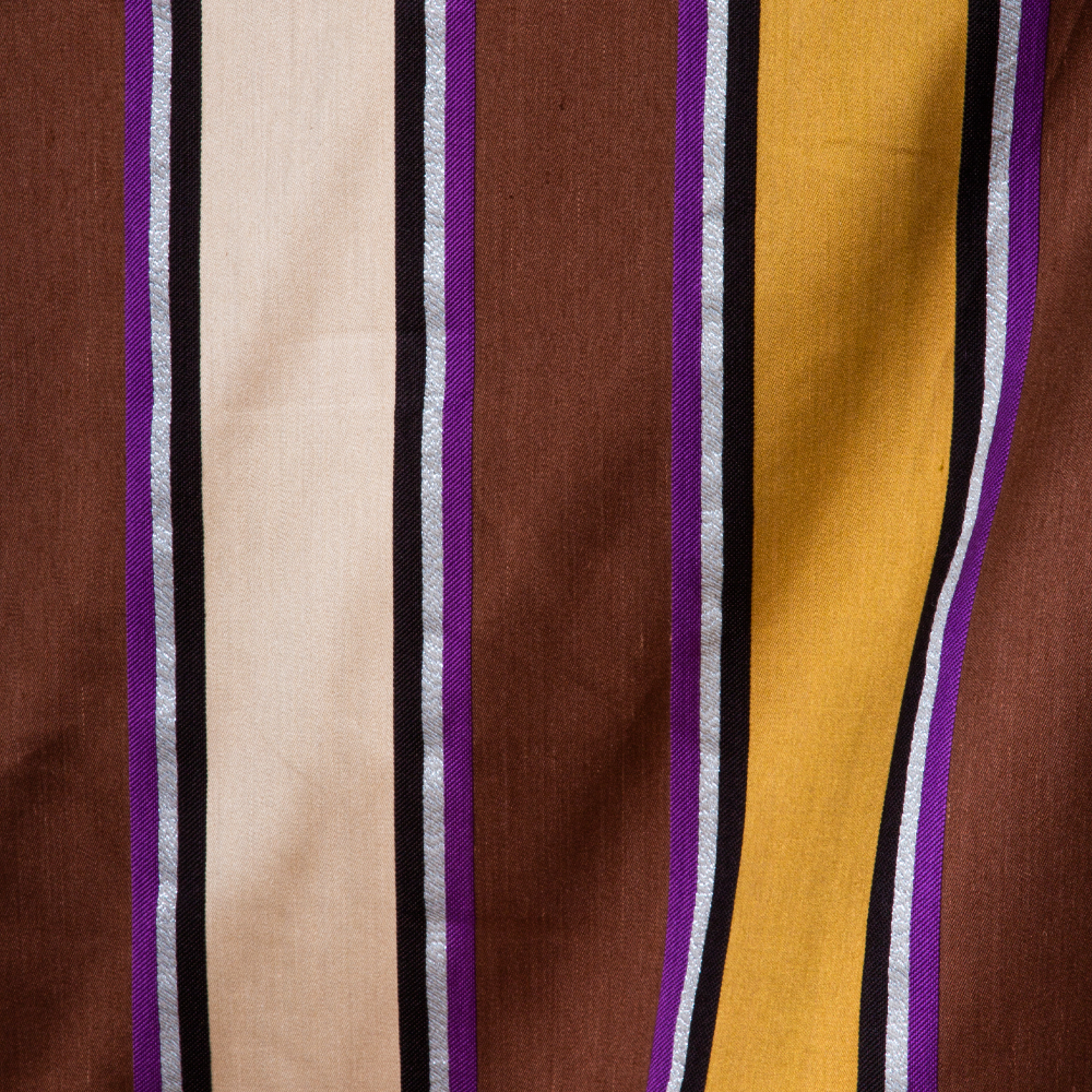 489-6025: Furnishing Fabric Striped Pattern; 280cm, Multiclolour 1