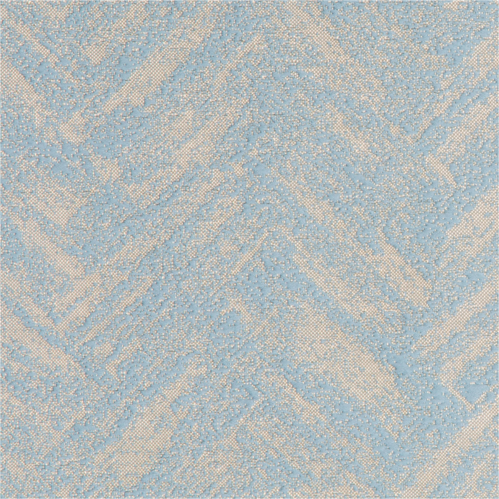 F-Laurena II Collection: DDecor Textured Furnishing Fabric; 280cm, Cyan Blue 1