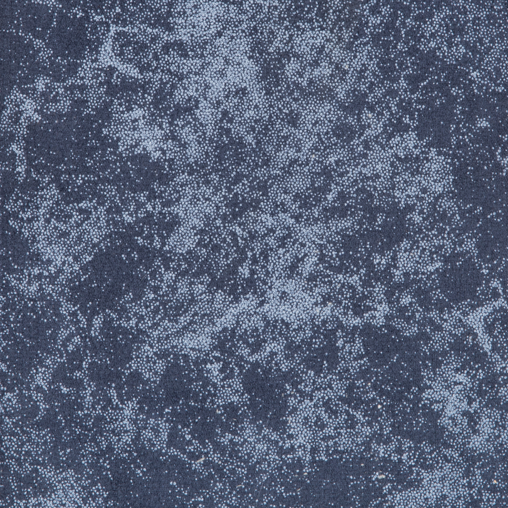 Liban Collection: Plain Polyester Upholstery Fabric; 140cm, Navy Blue 1