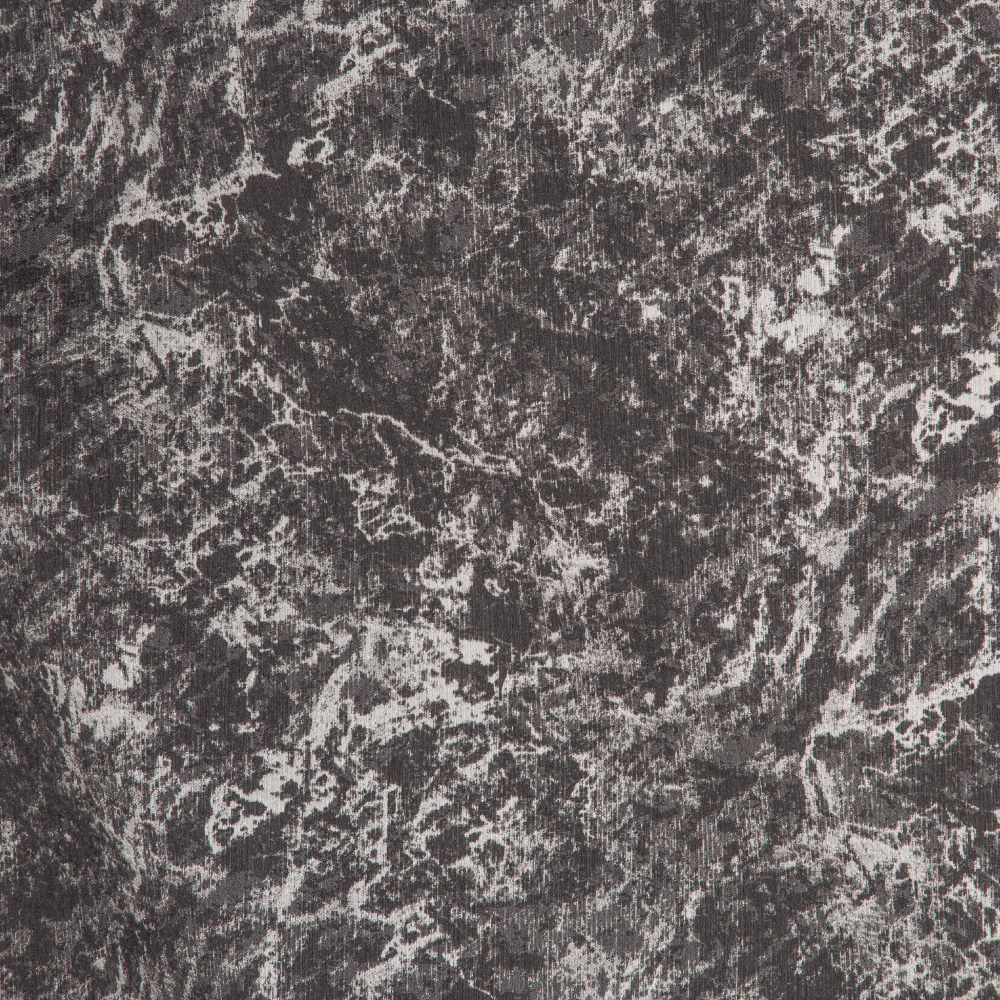 Rosa 3002: Ferri: Textured Pattern Furnishing Fabric; 140cm, Black/Grey 1