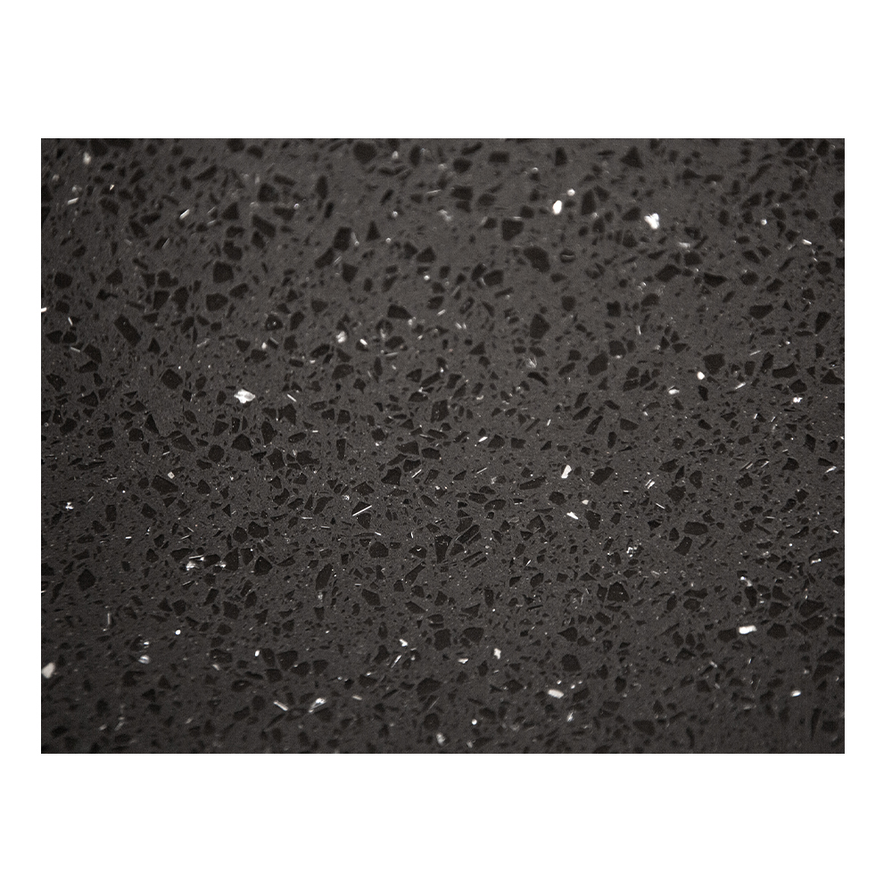 LY0018- Black : Polished Quartz Worktop; (240.0×63.0x1