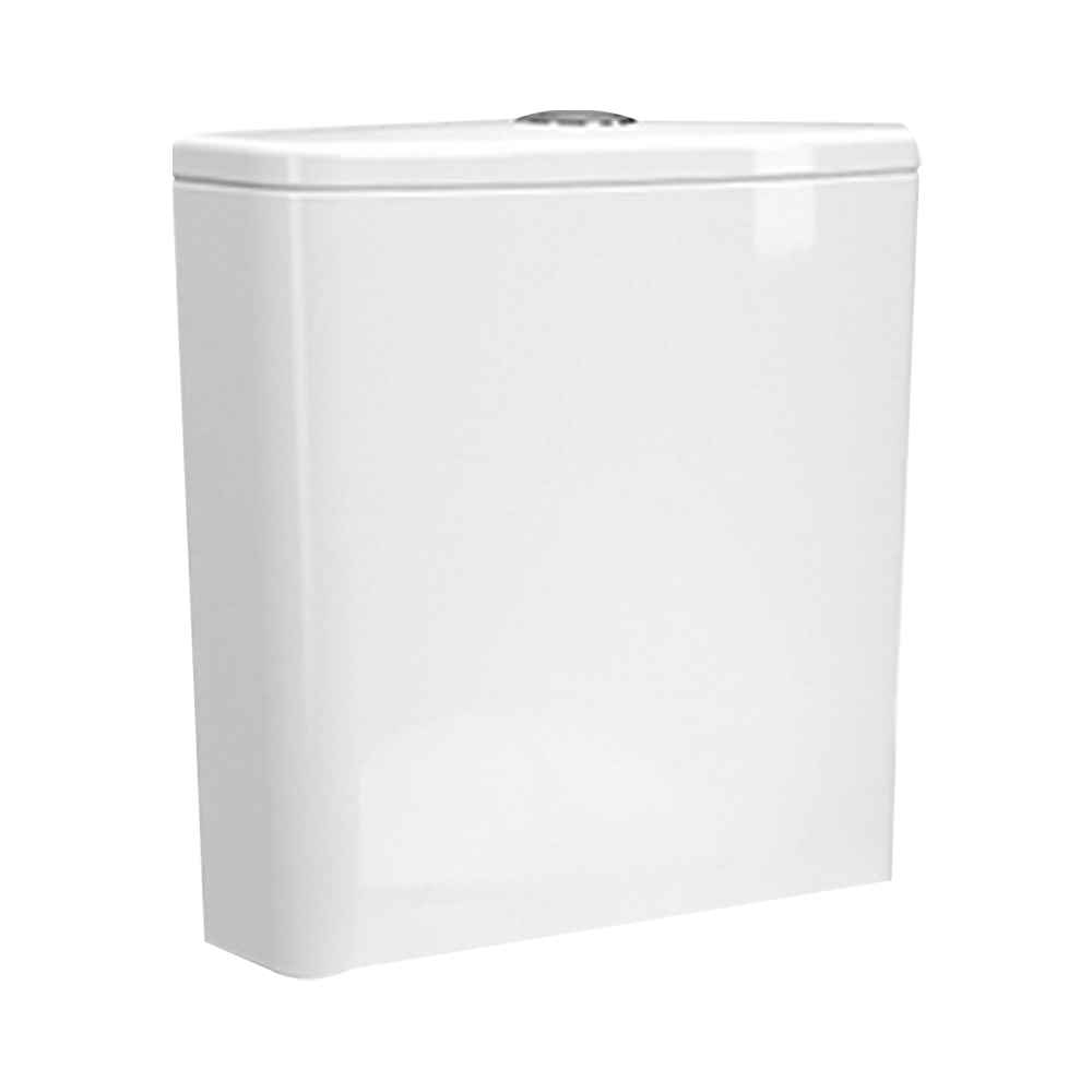 Tapis Ivan: Cistern; Dual Flush With Fittings, White  1