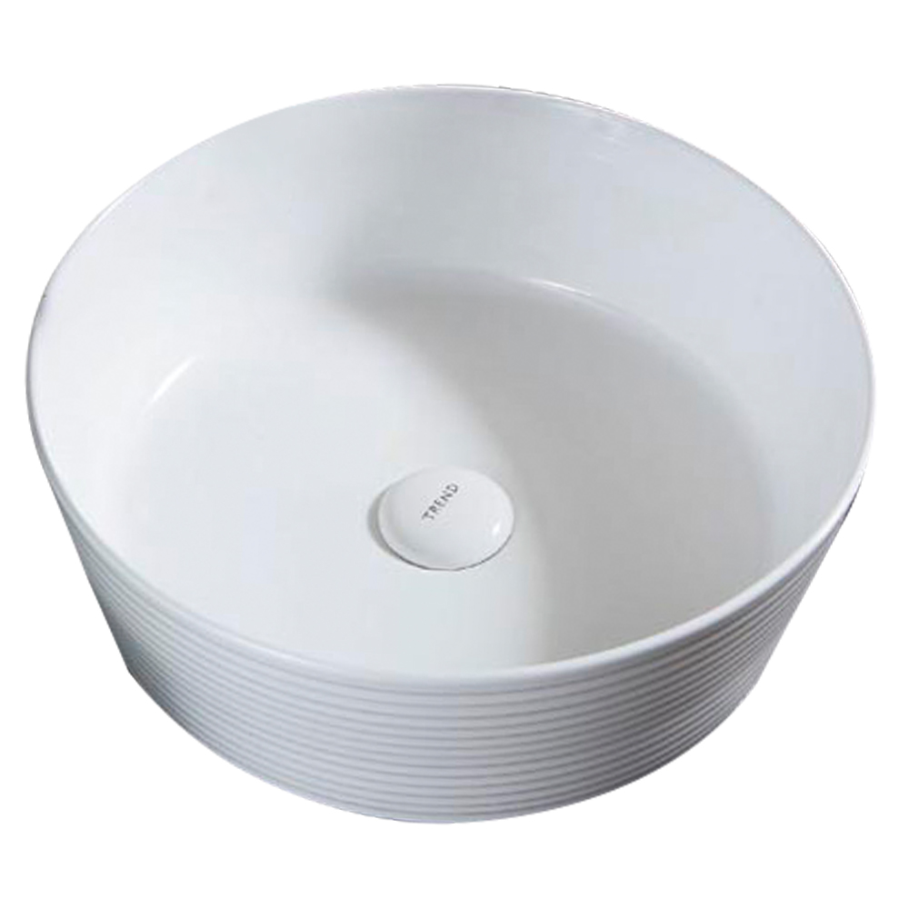 Tapis: Countertop Washbasin; (40x40x13.5)cm, White