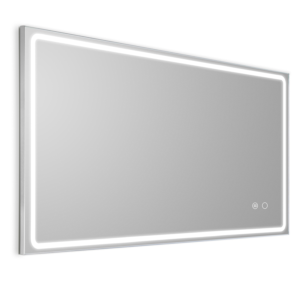 Tapis: Wall Mirror With LED Lights and Defogger: 4000K; (80×60)cm 1