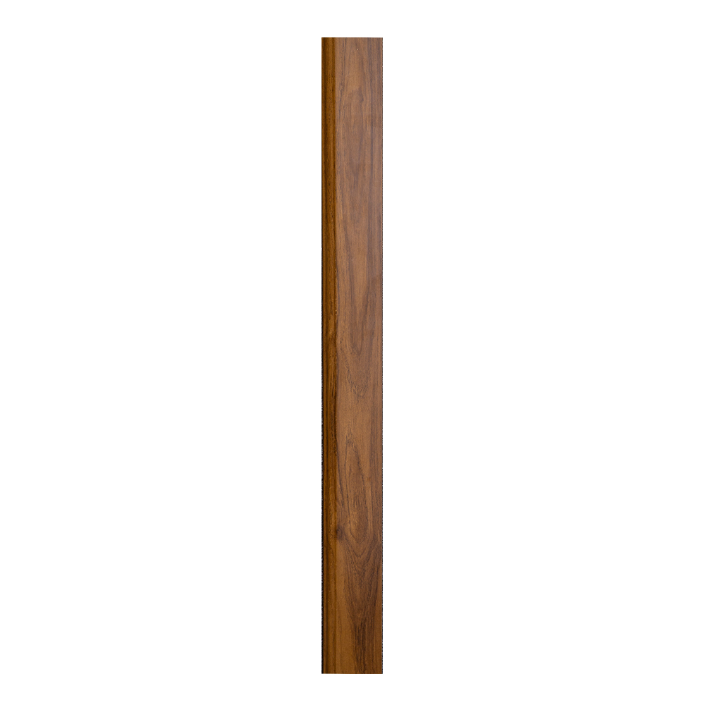 Laminate Flooring Skirting, Col- DL89A064; (2400x80x15)mm, Brown 1