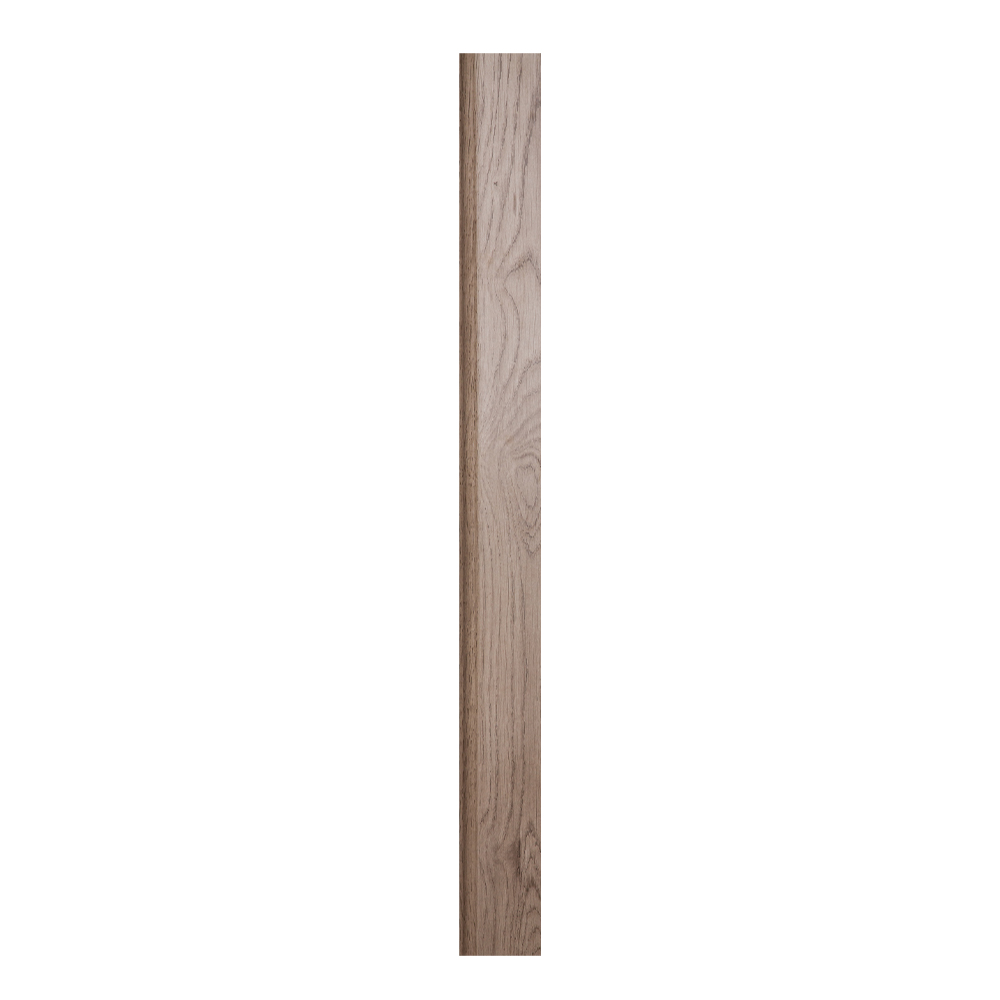 Laminate Flooring Skirting, Col- DL87T138-E; (2400x80x15)mm, Oak 1