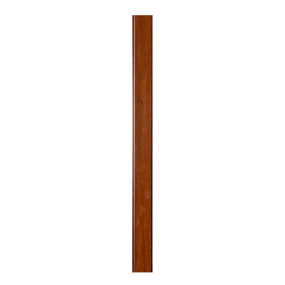 8009: Strand Woven Bamboo Skirting, Carbonized Oak (Okan); (1850x96x14)mm 1