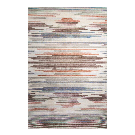 Oriental Weavers: Omnia Medallion Striped Carpet Rug; (80×150)cm, Multicolor 1
