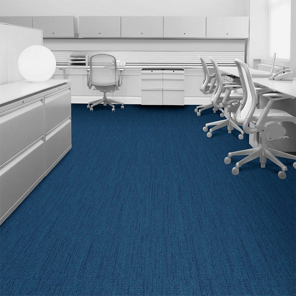 Cquest Bio: WG100 Coloured Carpet Tile; (50x50)cm, Blue