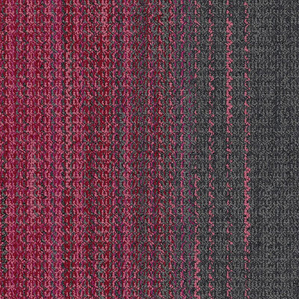 Cquest Bio: WG200 Coloured Carpet Tile; (50×50)cm, Grey/Maroon 1