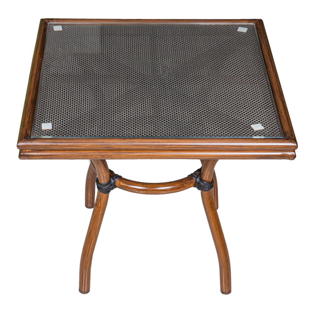 Champion: Square Coffee Table; (50x50x45)cm, Brown  1