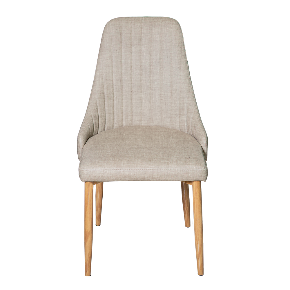 Jensen Fabric Dining Chair, Grey 1