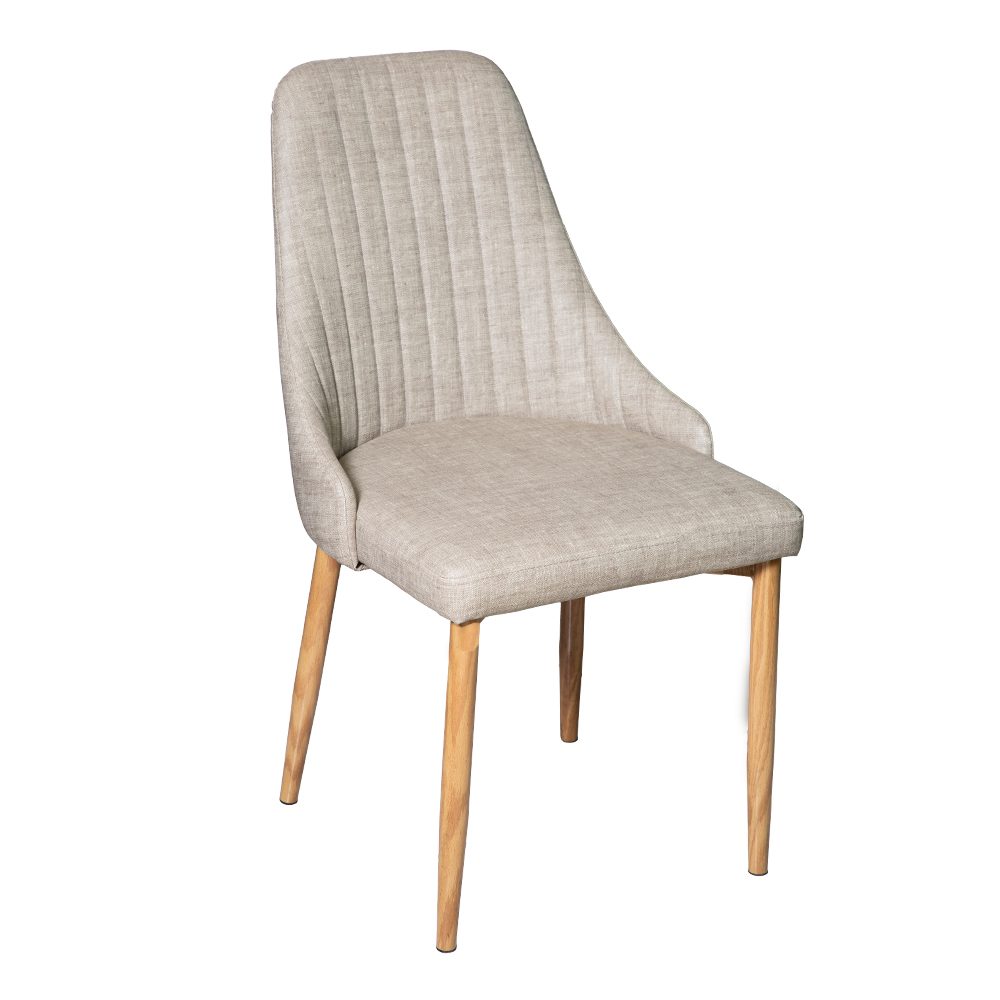 Jensen Fabric Dining Chair, Grey