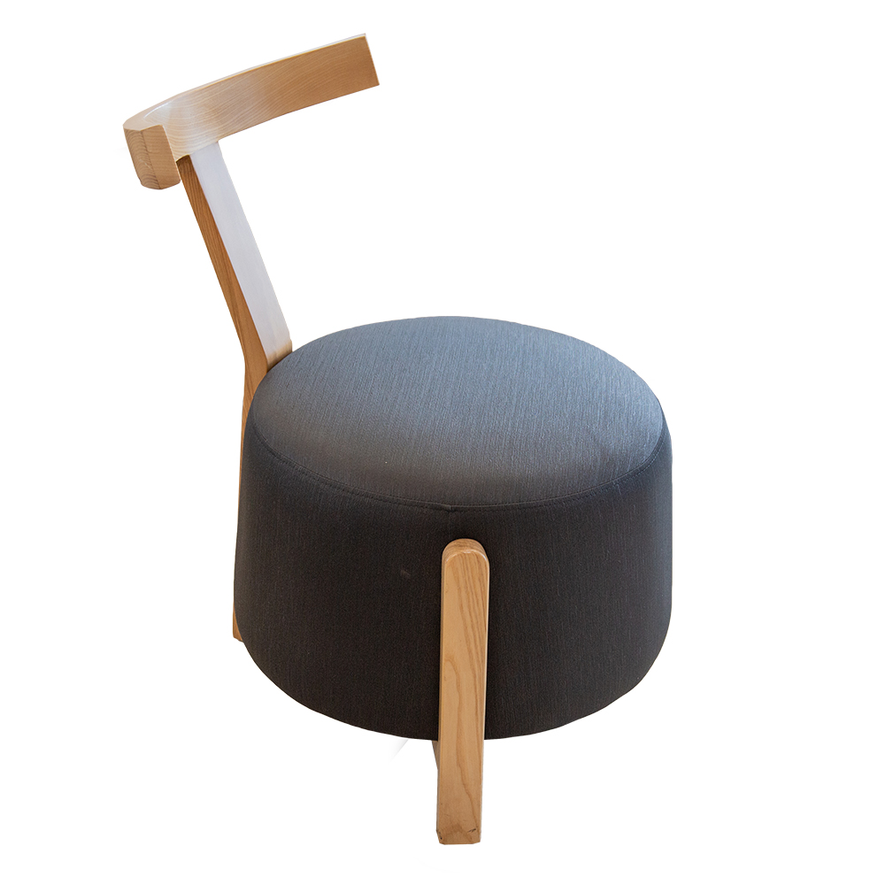 Loop Accent Chair; 1-Seater; (62.7x52.5x72.9)cm, Black