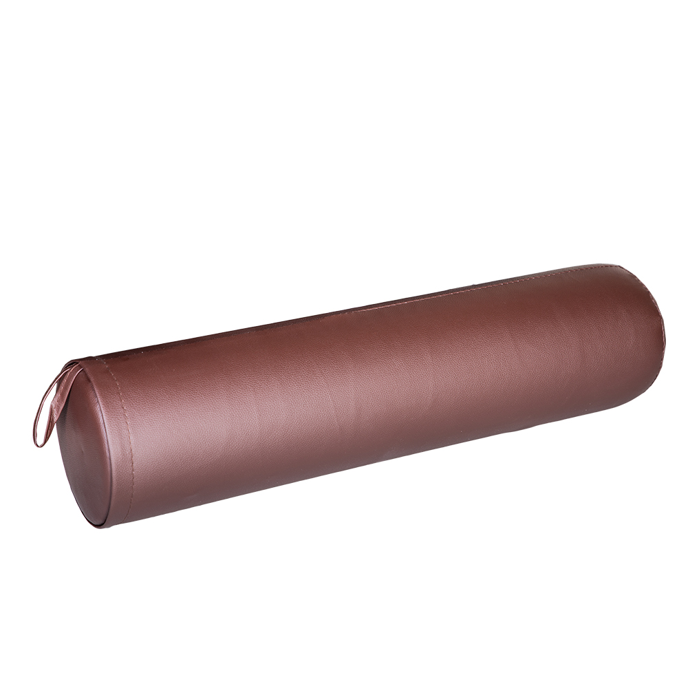 Massage Table Bolster: Leather, Brown 1