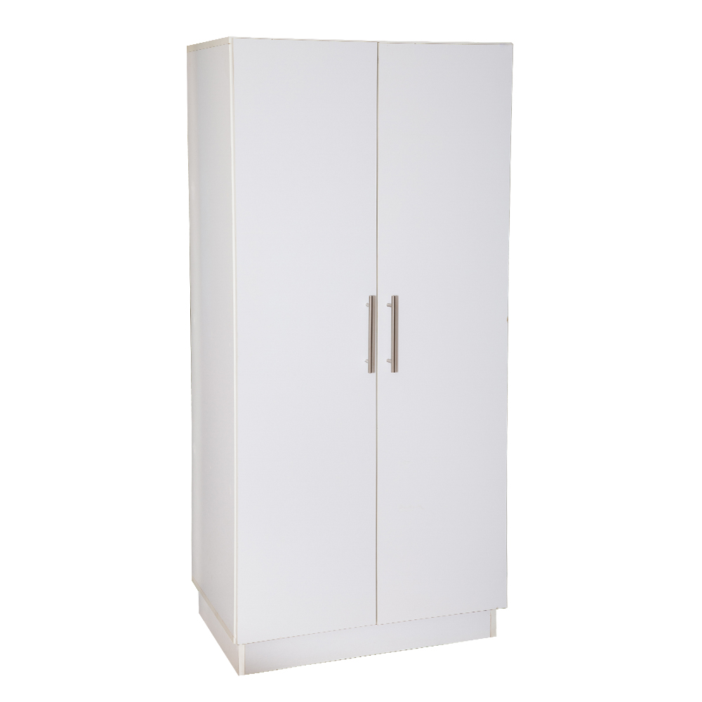 Custom Office Cabinet; (80x175x56)cm, White 1