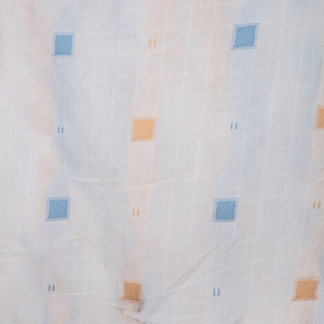 Pompon Jacquard : Dimas Furnishing Fabric; 280cm, White 1