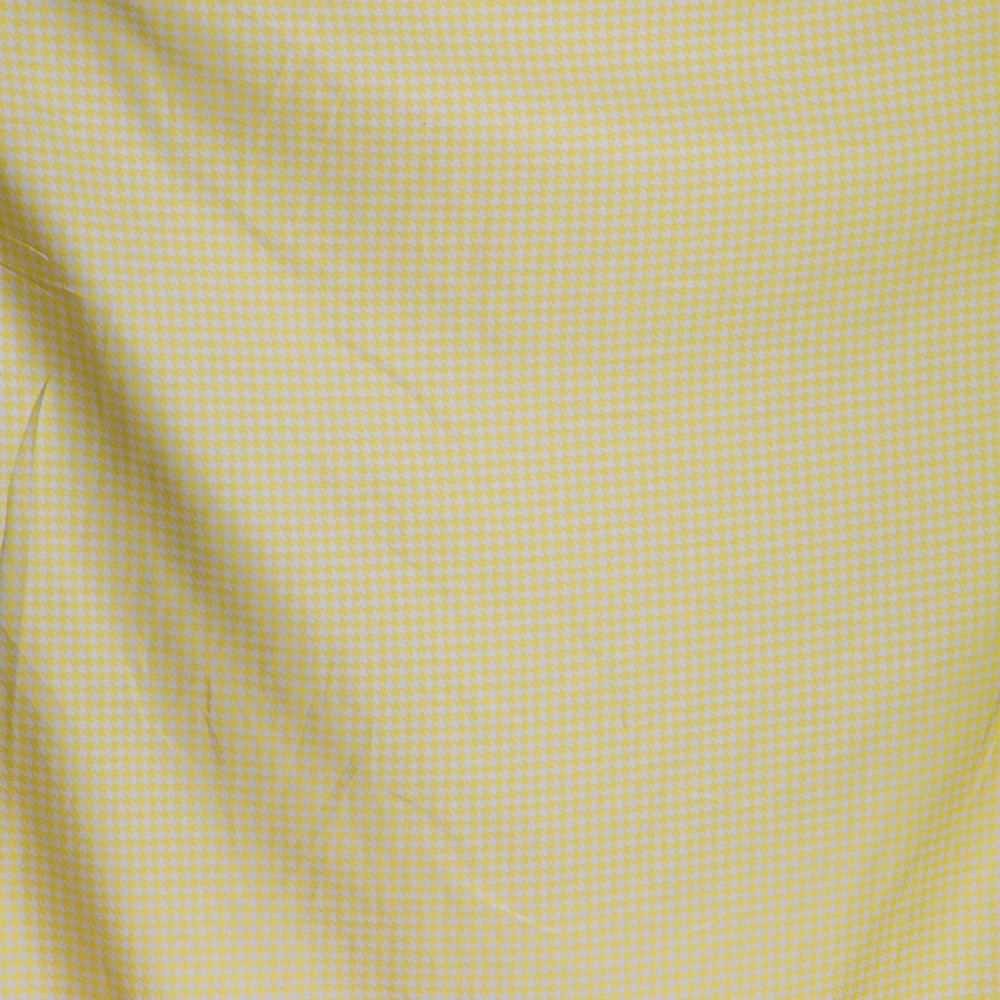 253 Double Width: York  Squred Pattern Furnishing Fabric; 280cm, Yellow 1